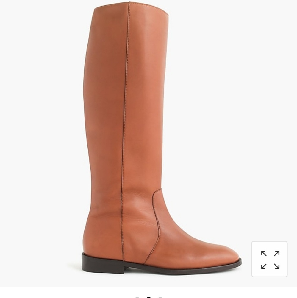BNWT J CREW EXTENDED CALF RIDING BOOT SIZE 9